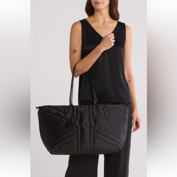 Kurt Geiger London Union Jack Large Shopper Tote Bag in Black - NWT - Picture 2 of 6
